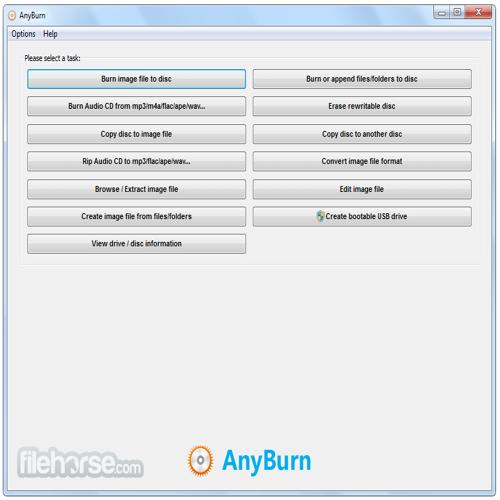 AnyBurn 6.7 (64-bit) — Cập nhật nhẹ cho công cụ ghi đĩa
