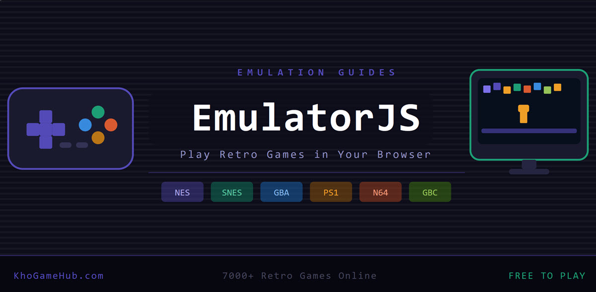 How to Use EmulatorJS on KhoGameHub — Complete Guide (2026)